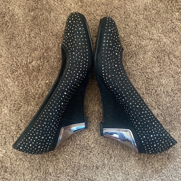 Shoes First Sight Wedge Heels Size 9 Womens Shoes Black Poshmark